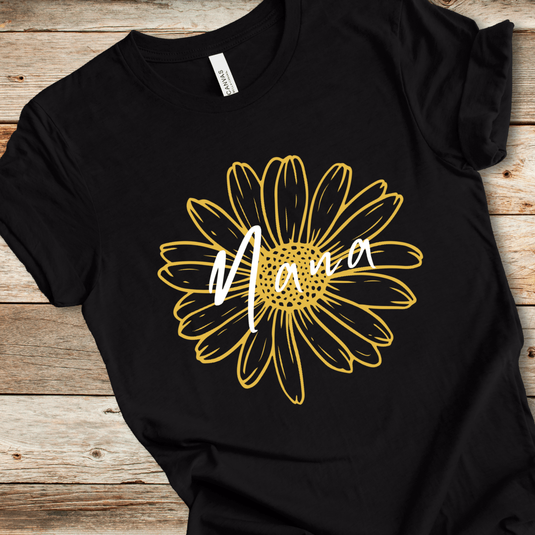 Yellow Daisy Nana Tee