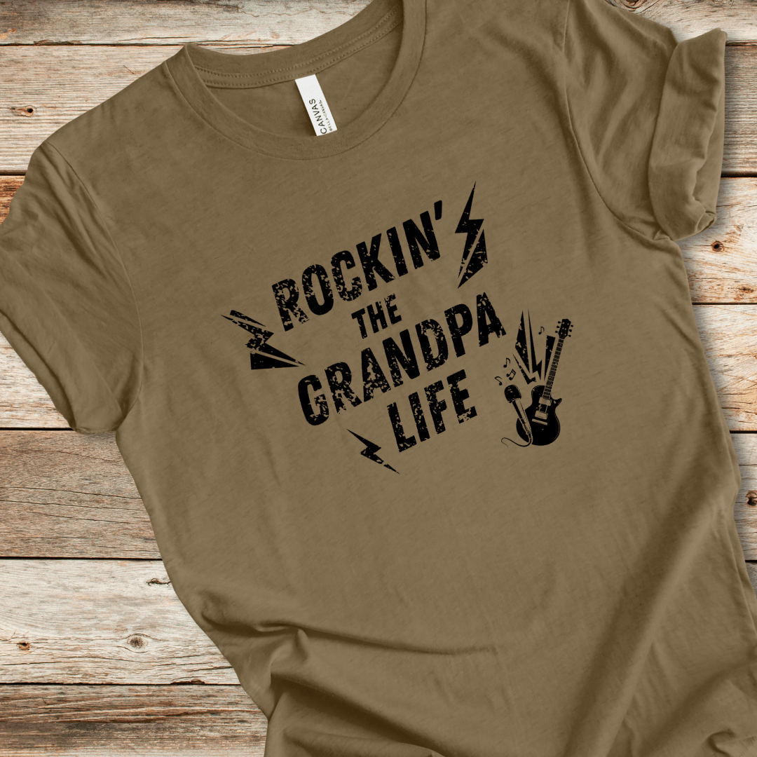 Rockin' The Grandpa Life Tee