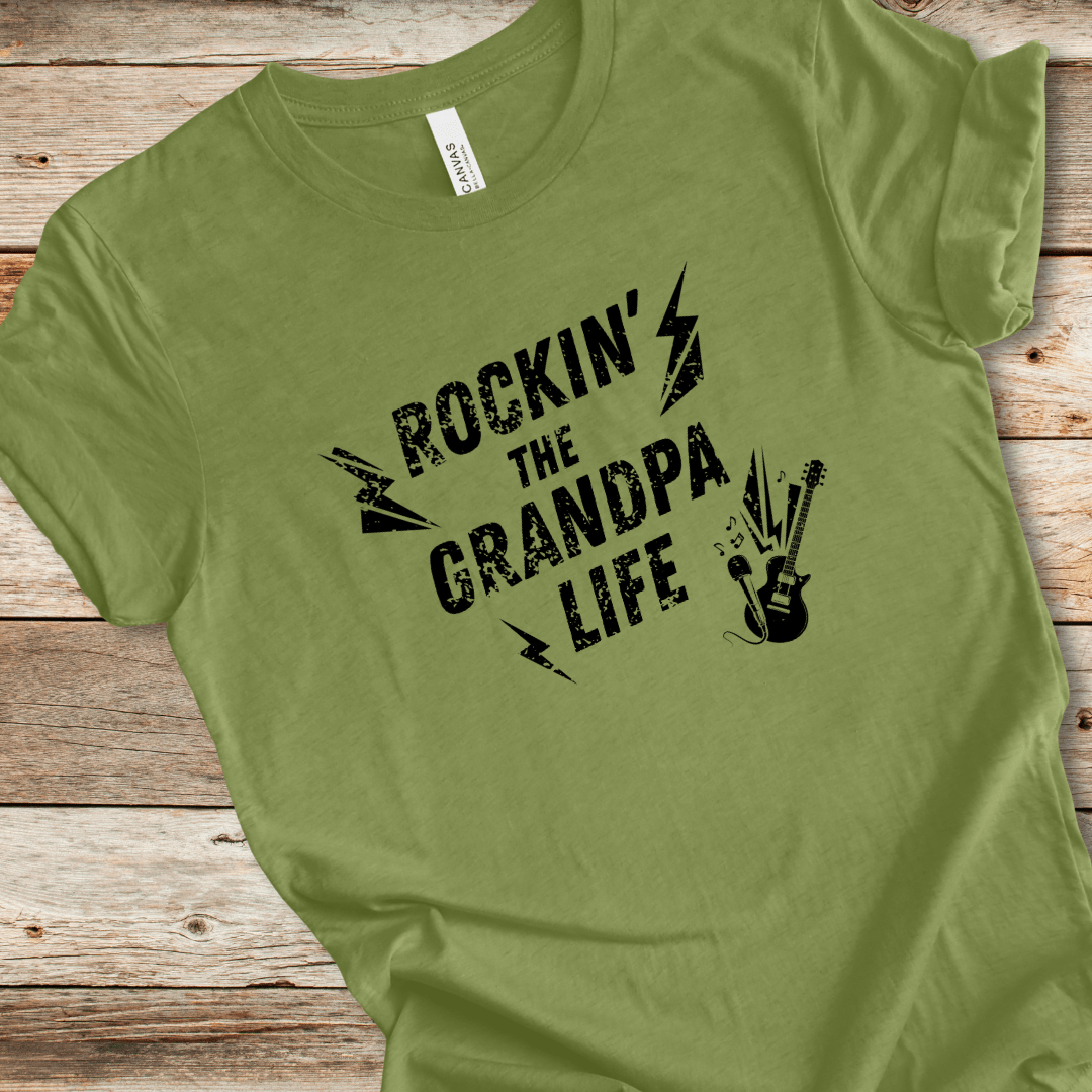Rockin' The Grandpa Life Tee