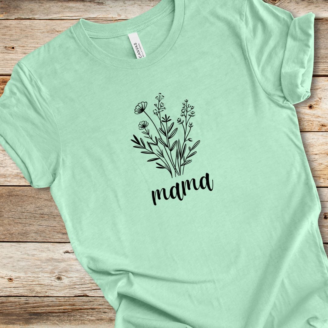 Flower Bouquet Mama Tee