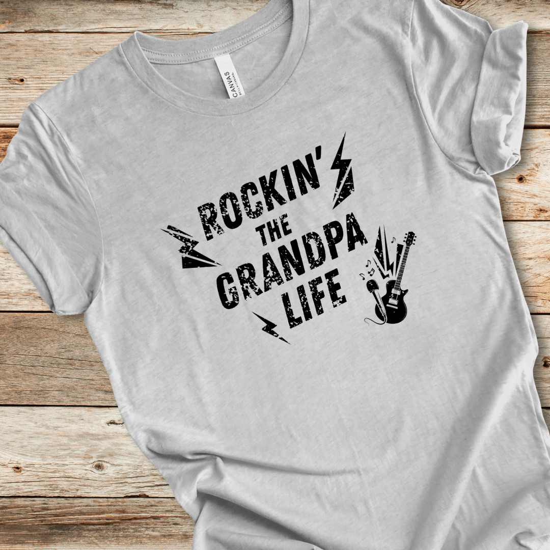 Rockin' The Grandpa Life Tee