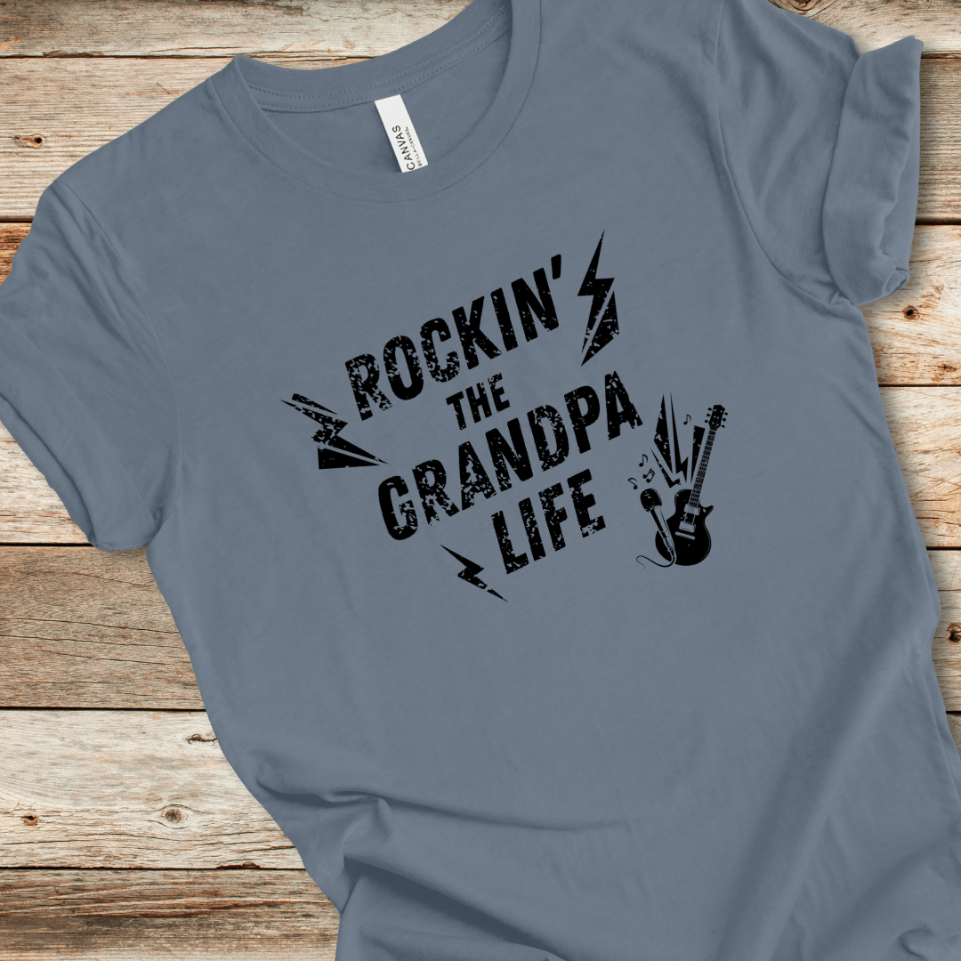 Rockin' The Grandpa Life Tee