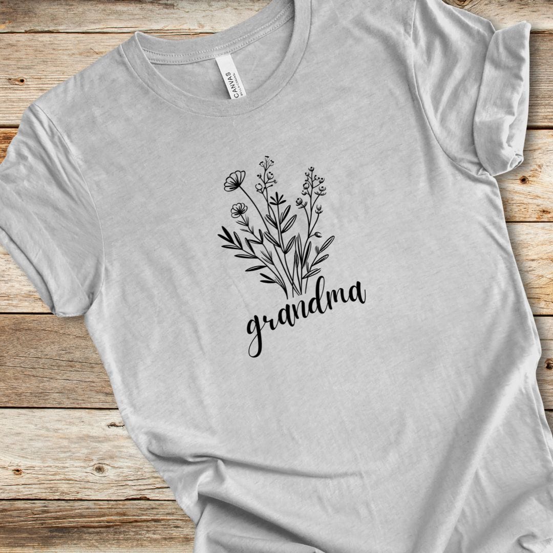 Flower Bouquet Grandma Tee