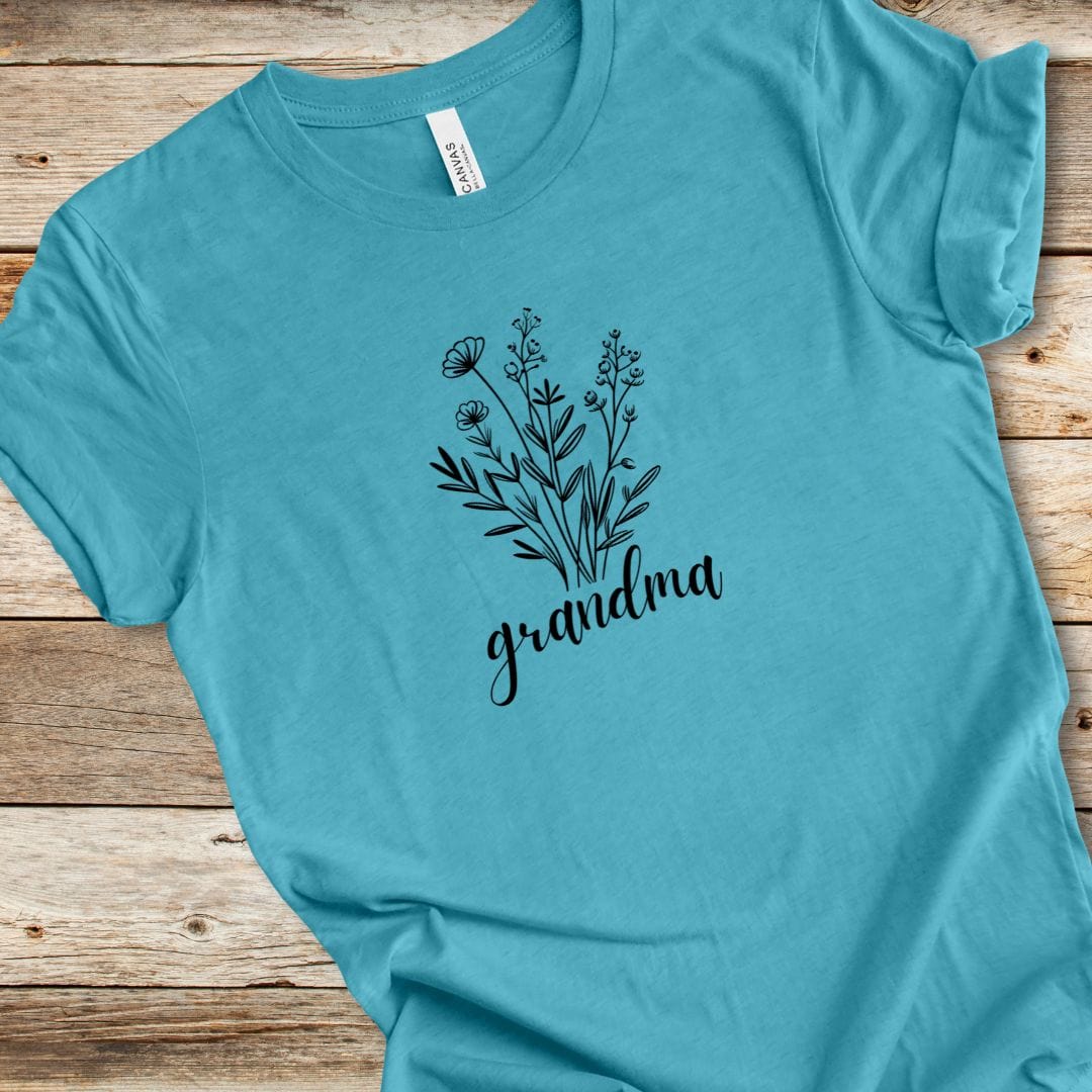 Flower Bouquet Grandma Tee