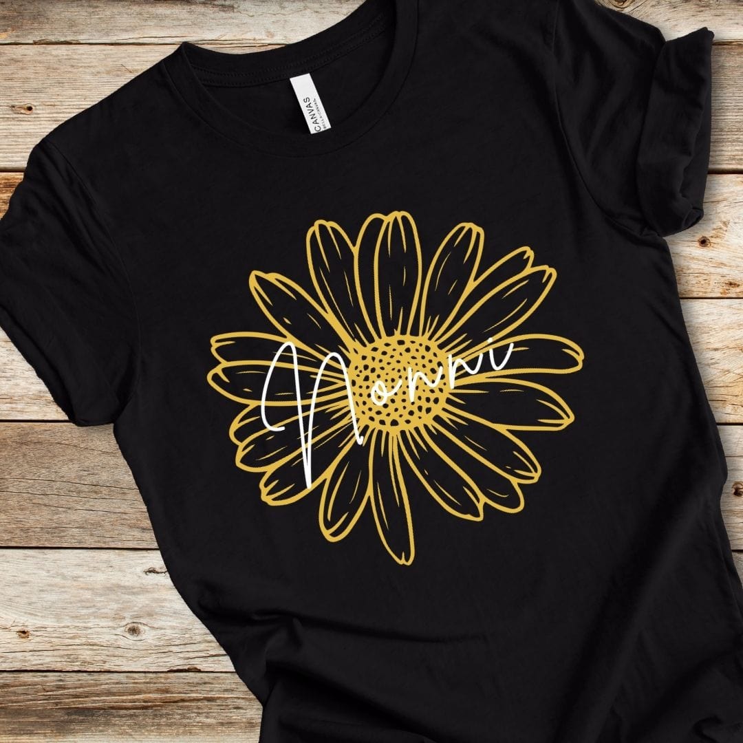 Yellow Daisy Nonni Tee