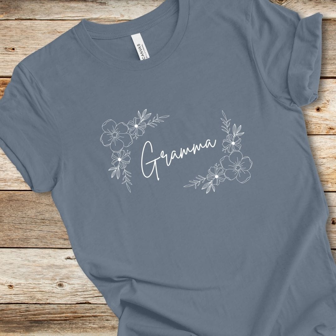Floral Gramma Tee