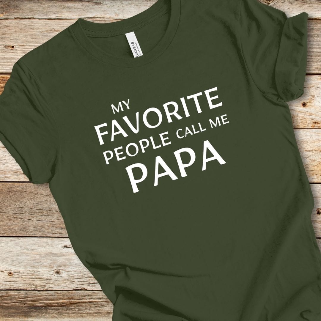 Favorite People Call Me Papa Tee