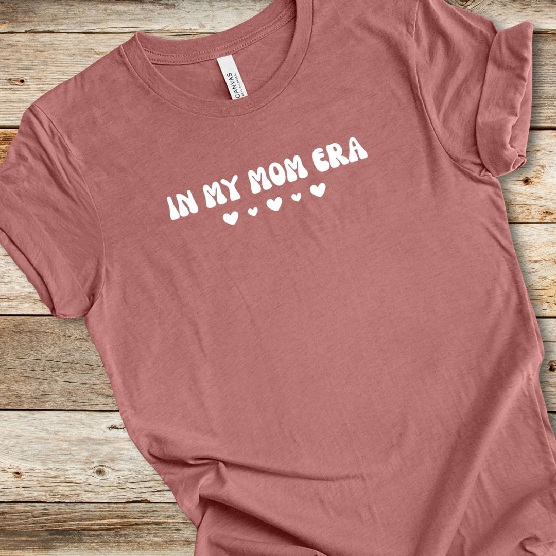 Mom Era Hearts Tee