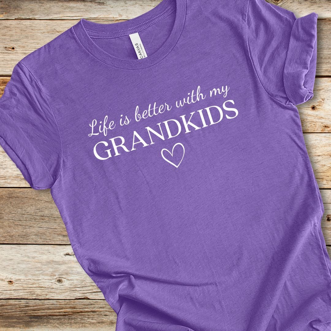 Life Is Better Grandkids Tee