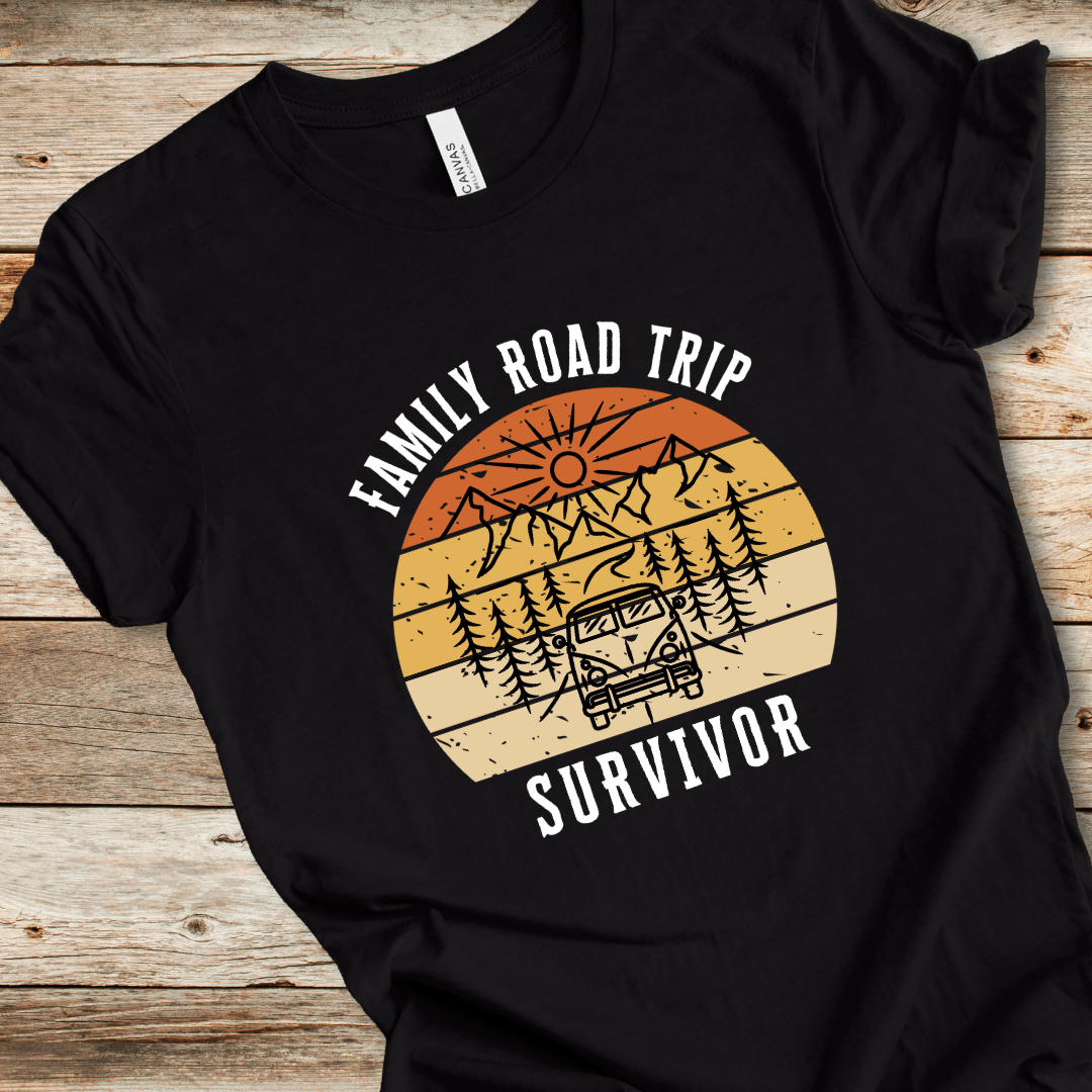 Family Road Trip Survivor Tee