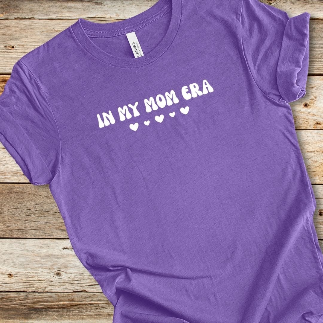 Mom Era Hearts Tee