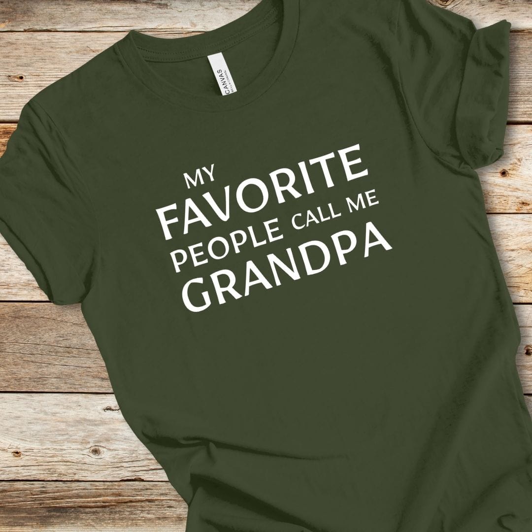 Favorite People Call Me Grandpa Tee