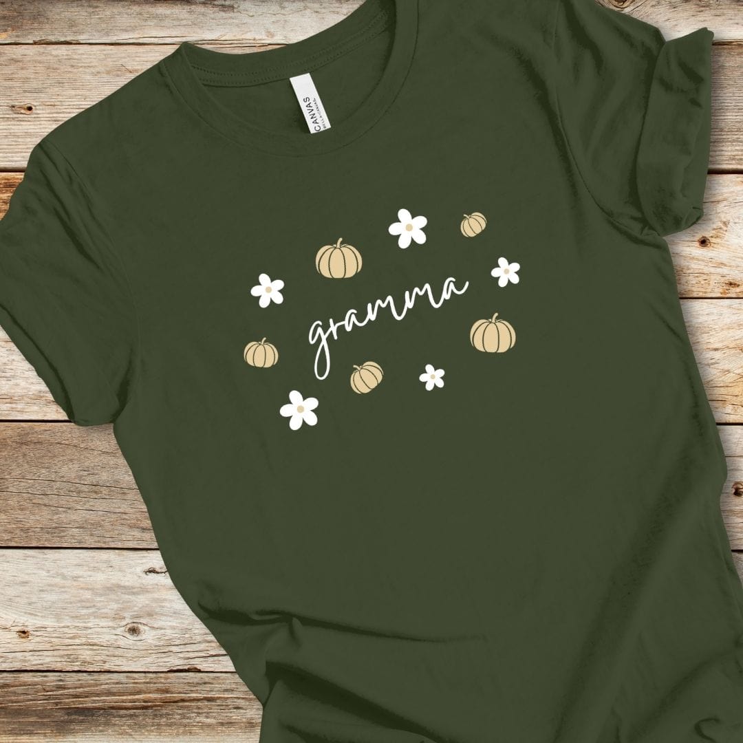 Pumpkin Daisy Gramma Tee