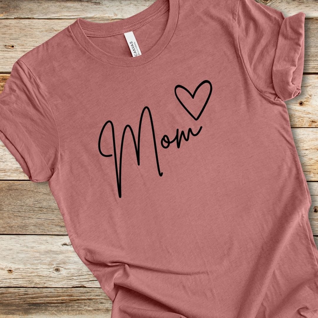 Mom Heart Tee