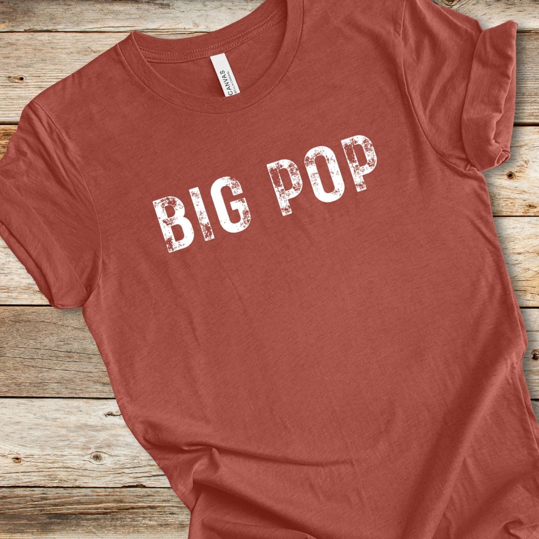 Distressed Big Pop Tee