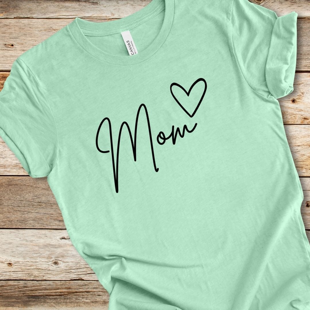 Mom Heart Tee