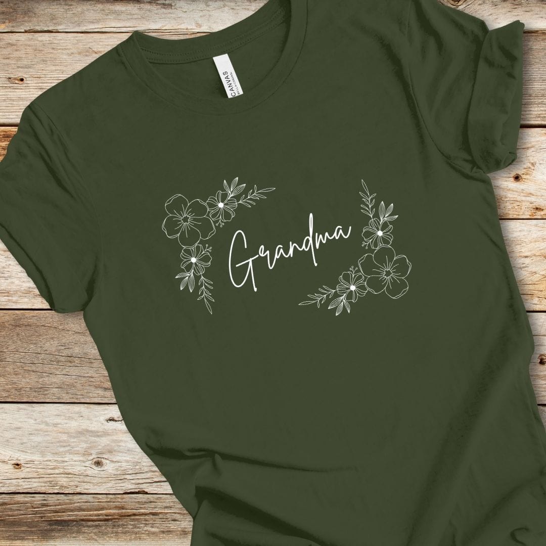 Floral Grandma Tee
