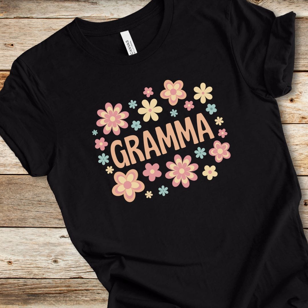 Retro Floral Gramma Tee