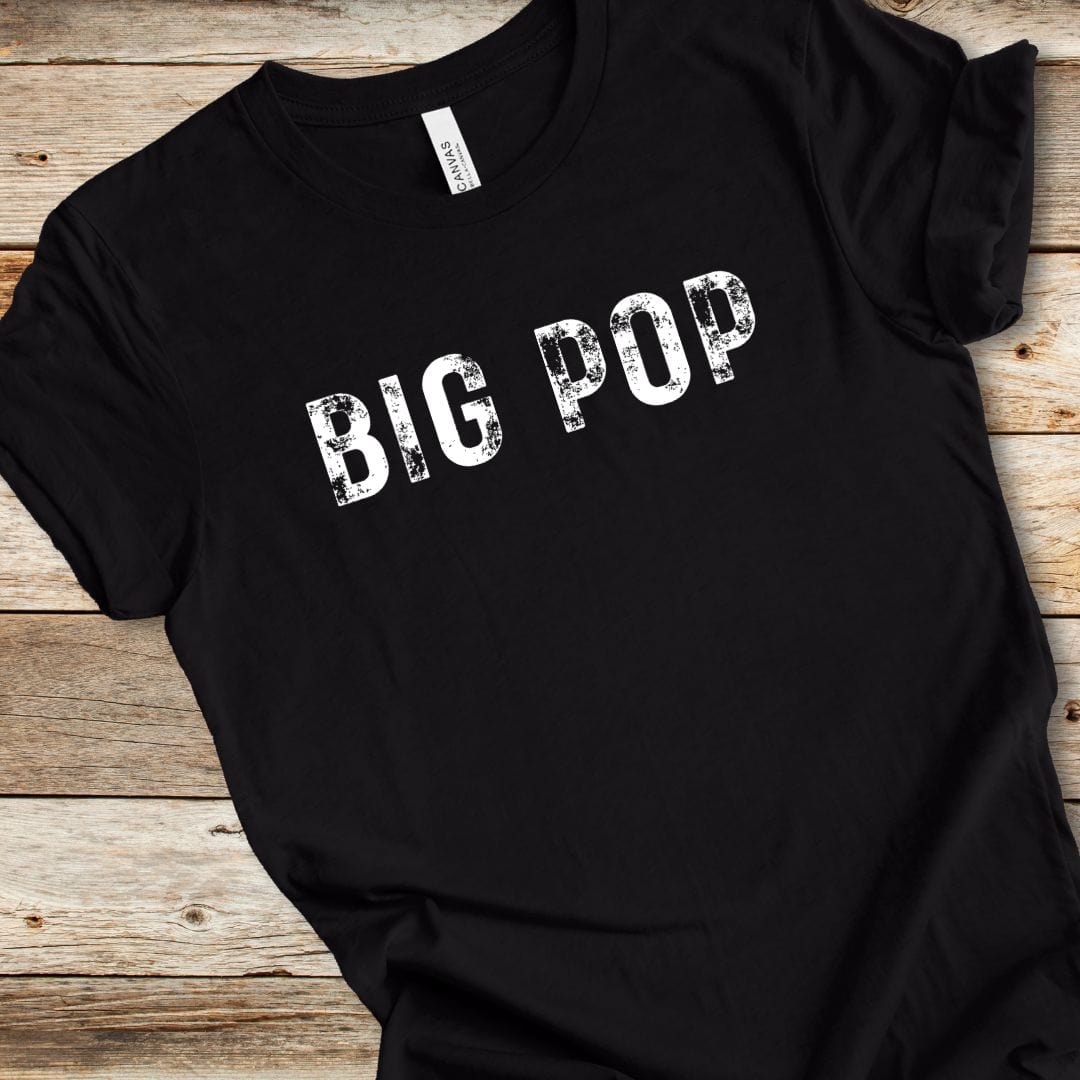 Distressed Big Pop Tee
