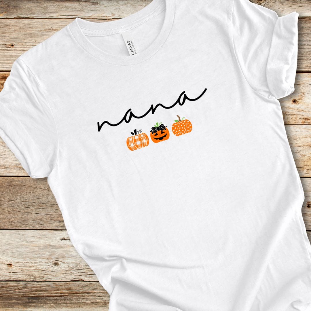 Halloween Pumpkin Nana Tee