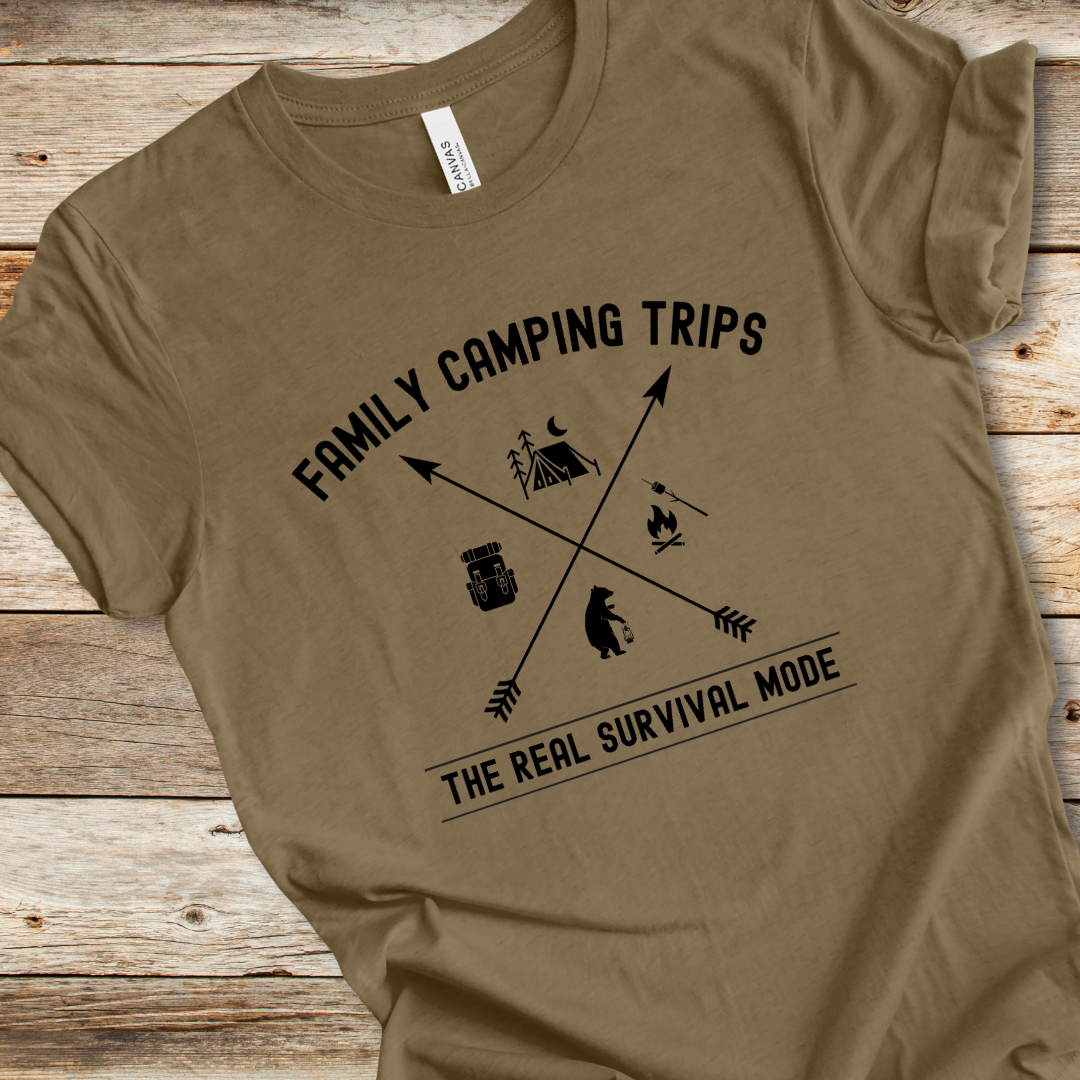 Family Camping Trips Tee