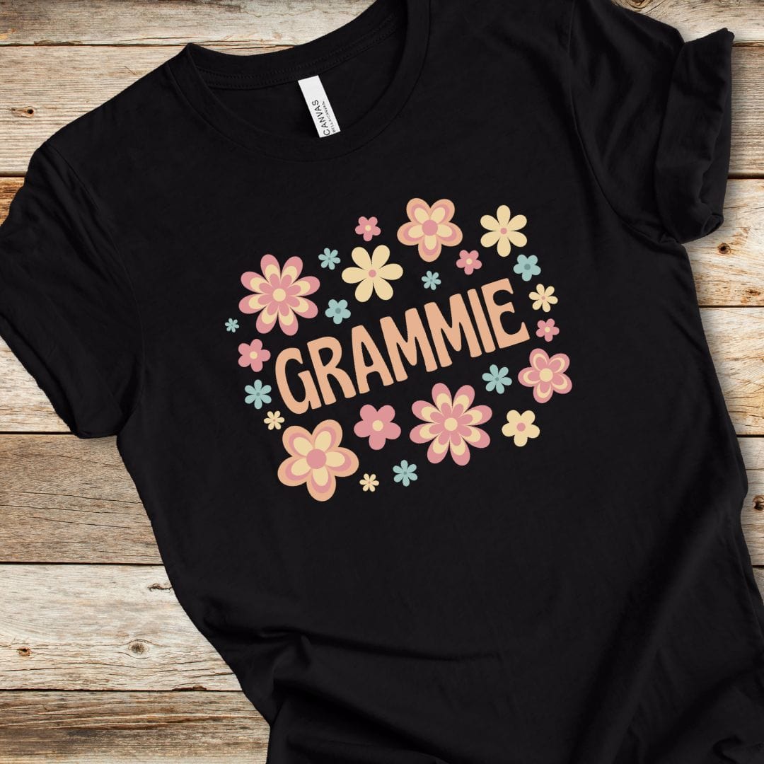 Retro Floral Grammie Tee