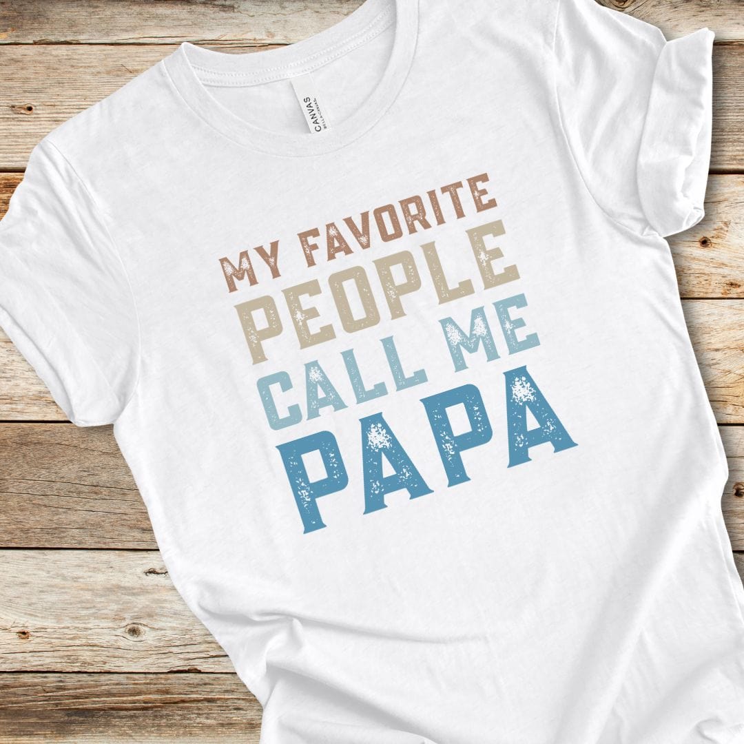 Favorite People Call Me Papa Tee