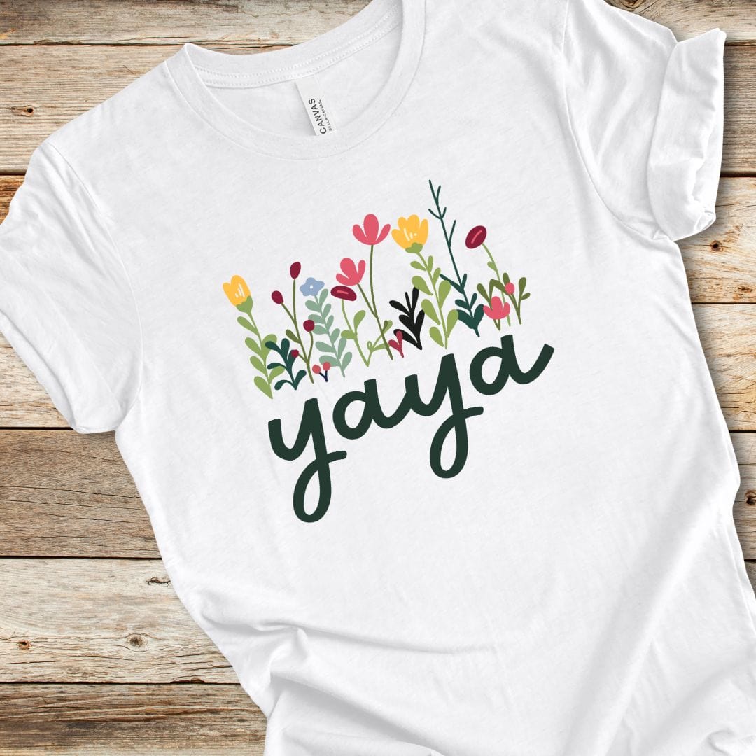 Colorful Wildflower Yaya Tee
