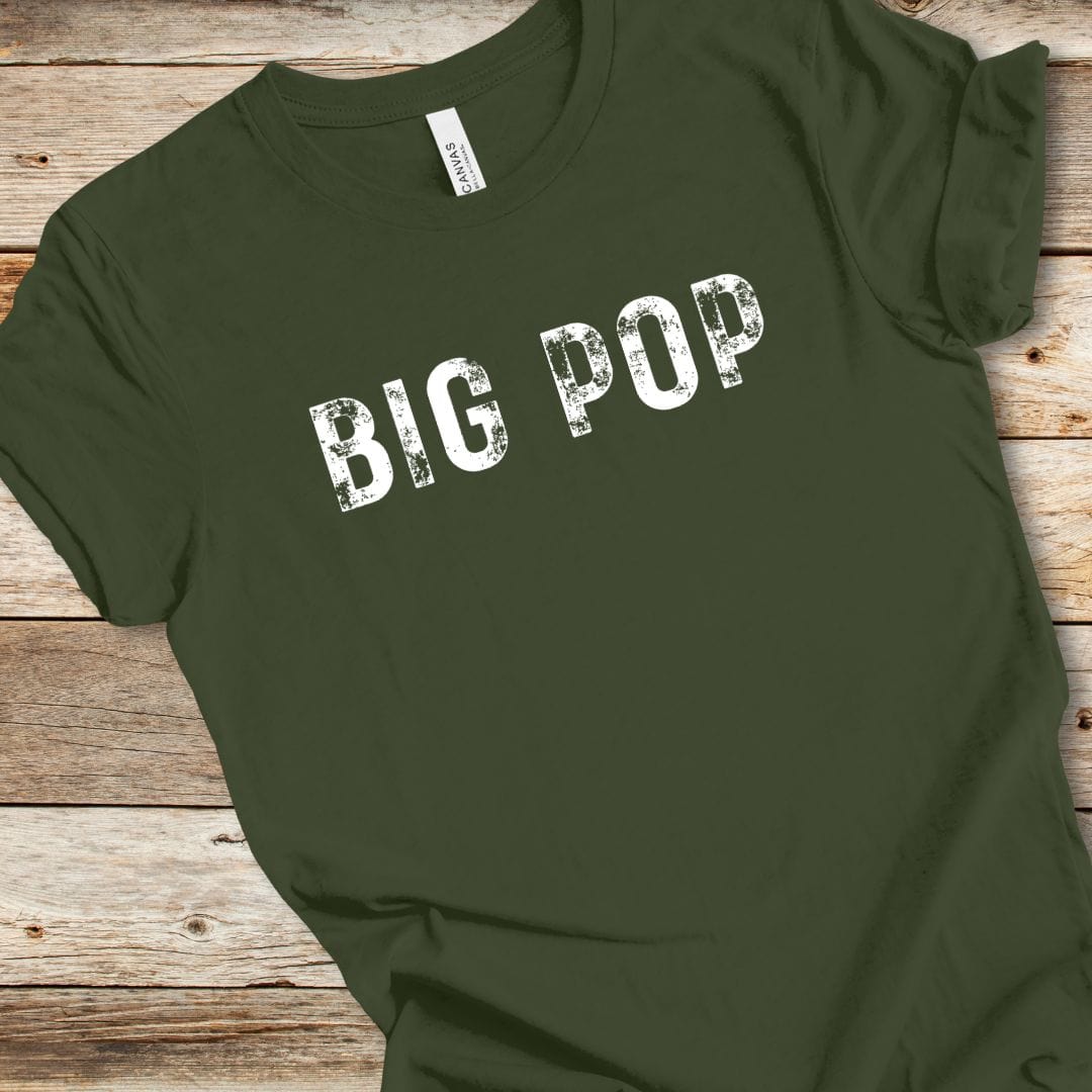 Distressed Big Pop Tee