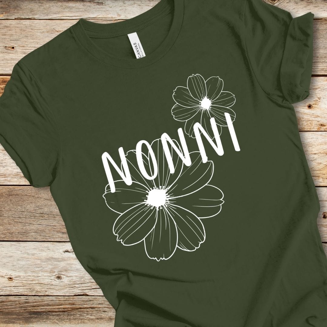 Floral 'Nonni' Tee