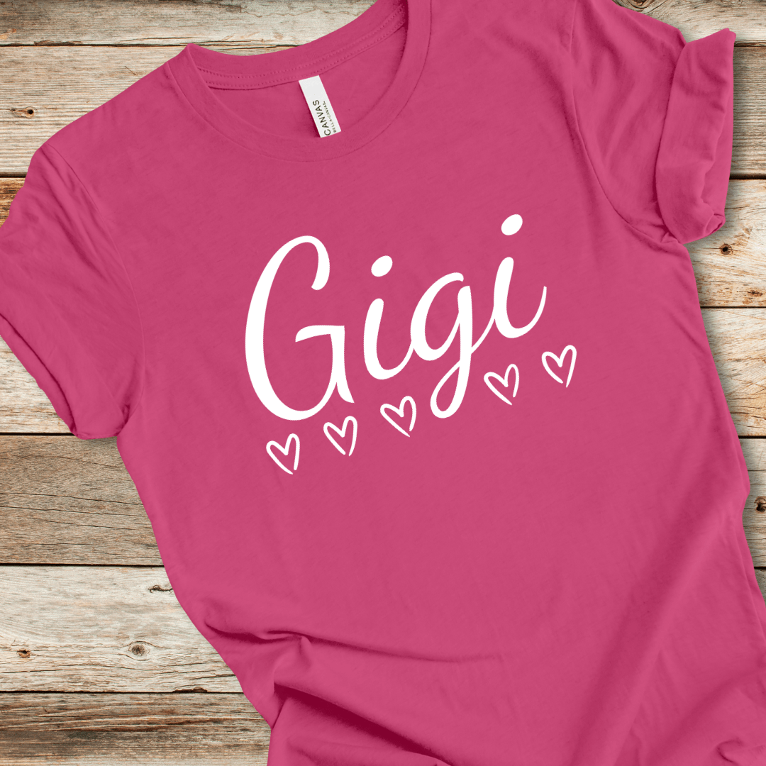 Gigi With Hearts Tee