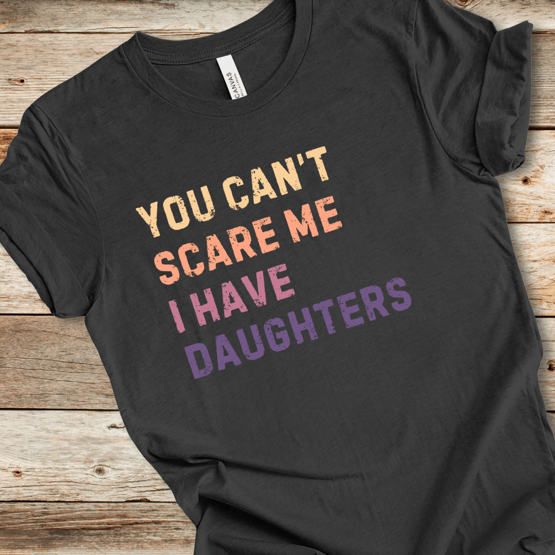 Purple You Can't Scare Me Tee