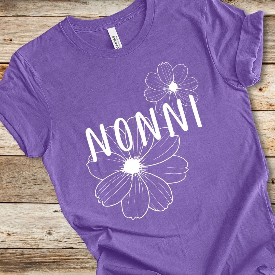 Floral 'Nonni' Tee