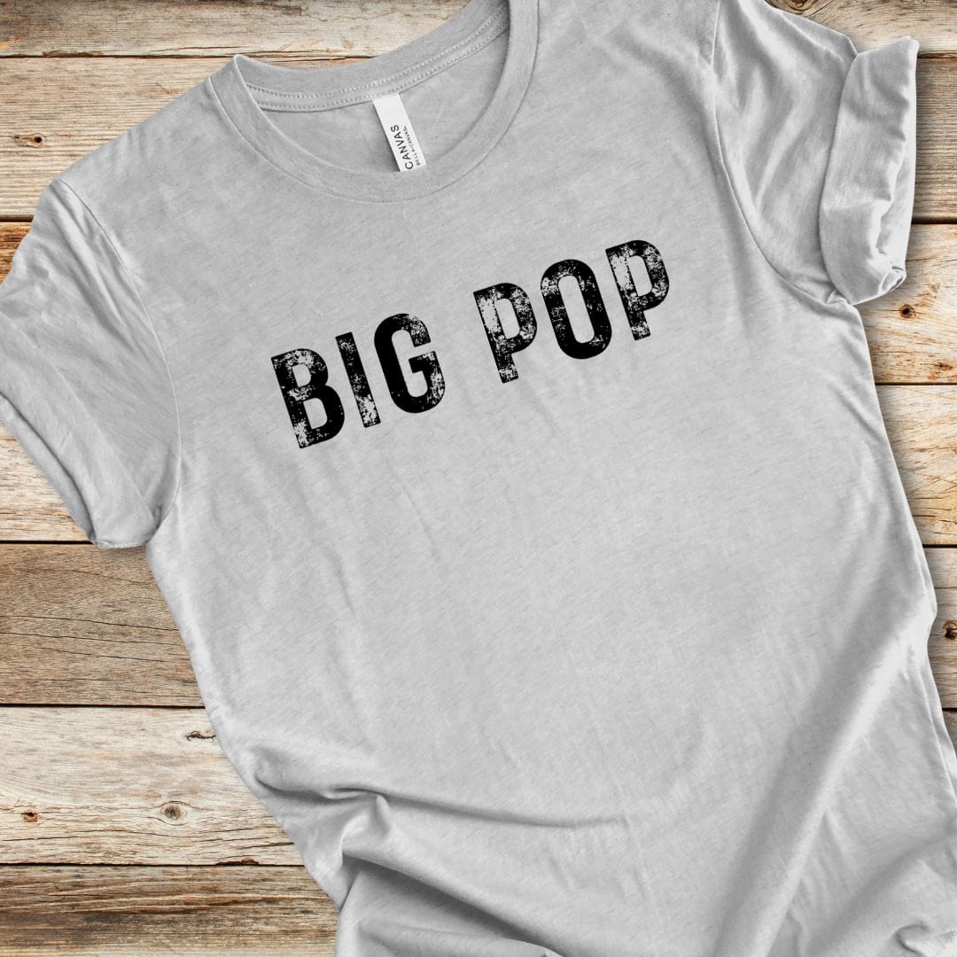 Distressed Big Pop Tee