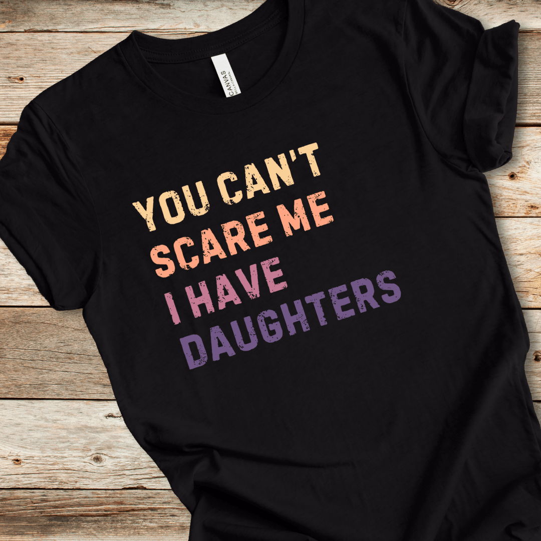 Purple You Can't Scare Me Tee