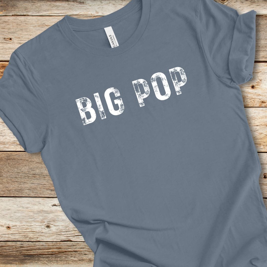 Distressed Big Pop Tee