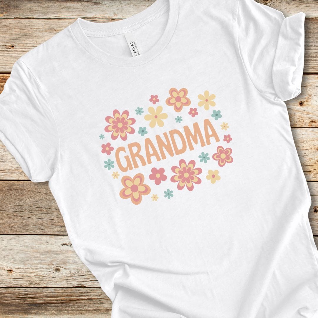 Retro Floral Grandma Tee