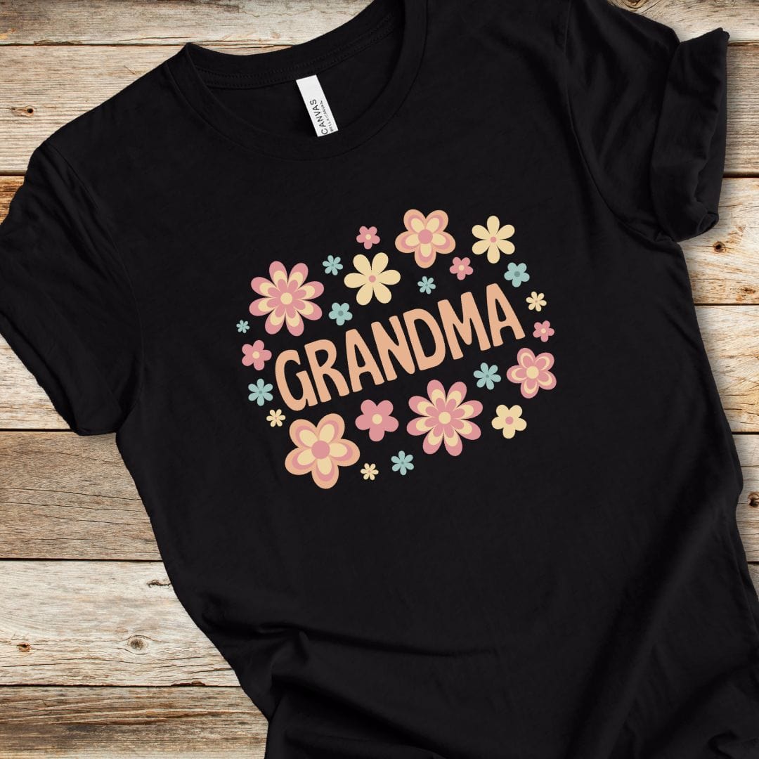 Retro Floral Grandma Tee