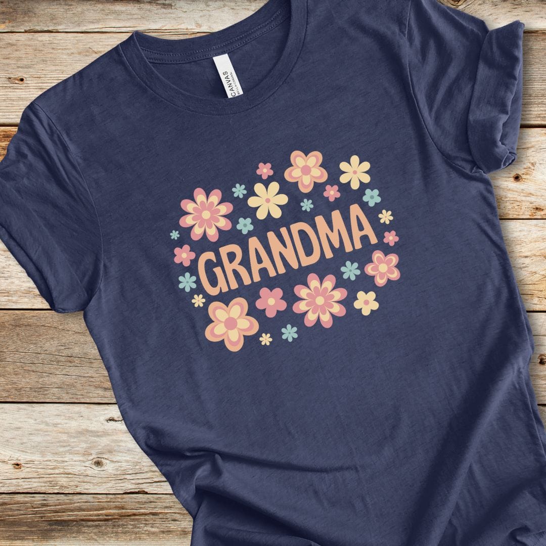 Retro Floral Grandma Tee
