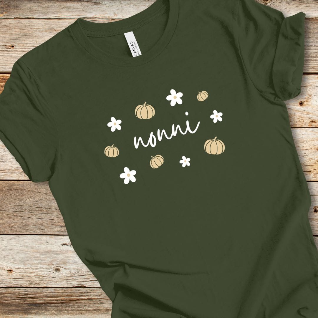 Pumpkin Daisy Nonni Tee