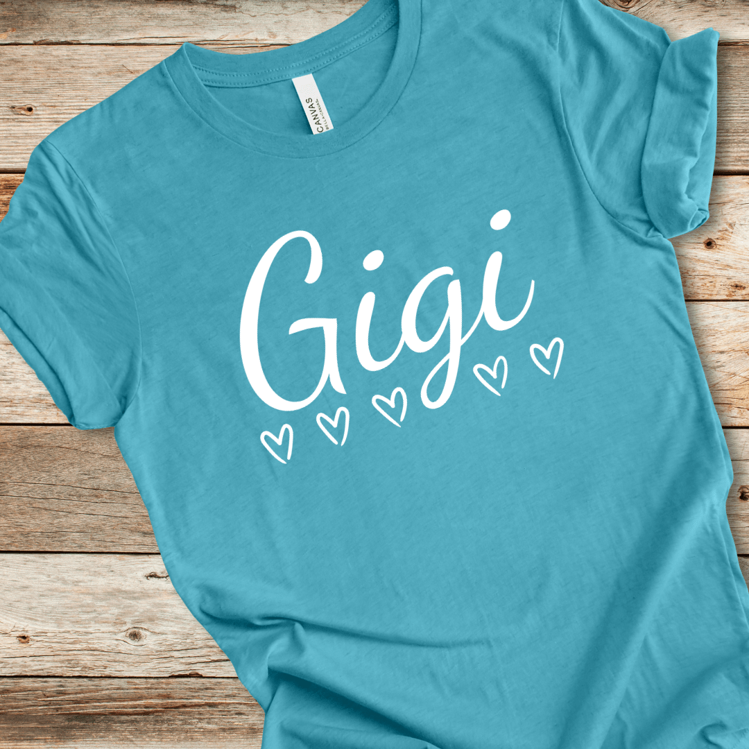 Gigi With Hearts Tee
