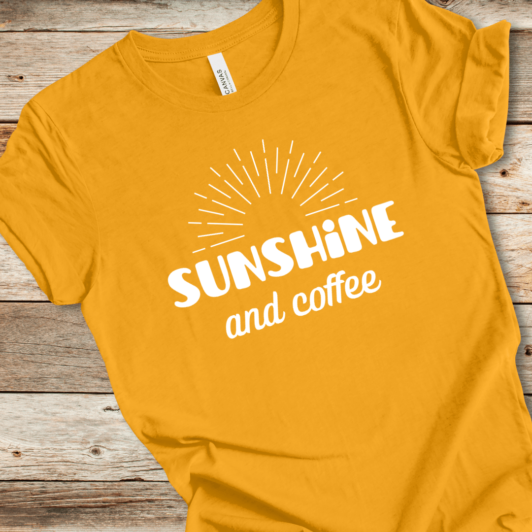 Sunshine And Coffee Tee
