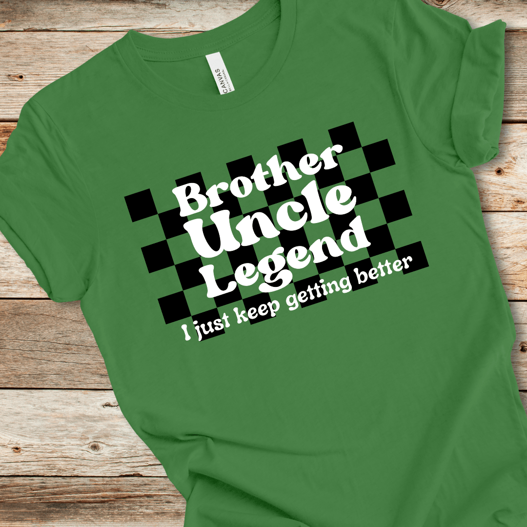 Retro Brother Uncle Legend Tee