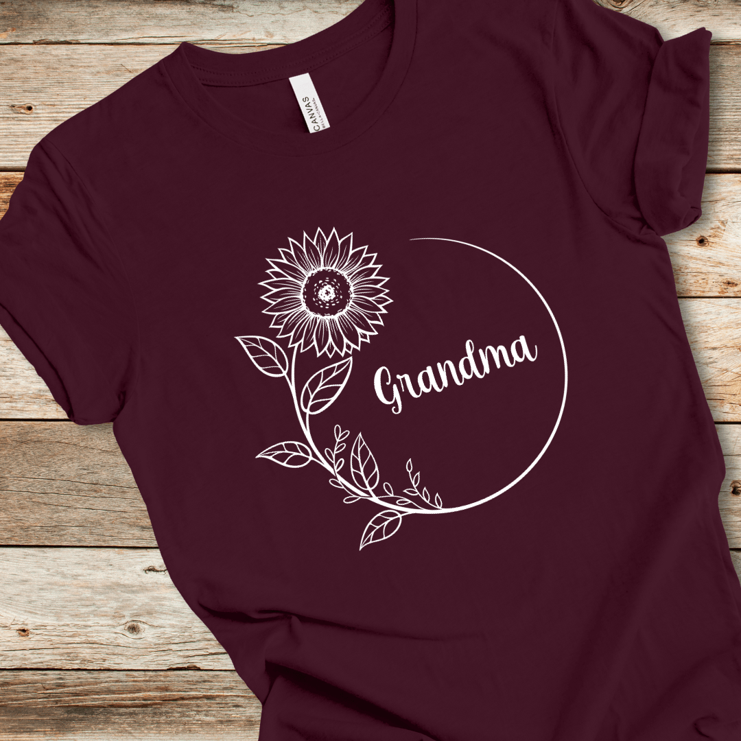 Grandma Sunflower Tee