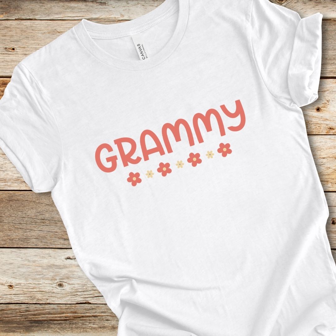 Pink Floral Grammy Tee