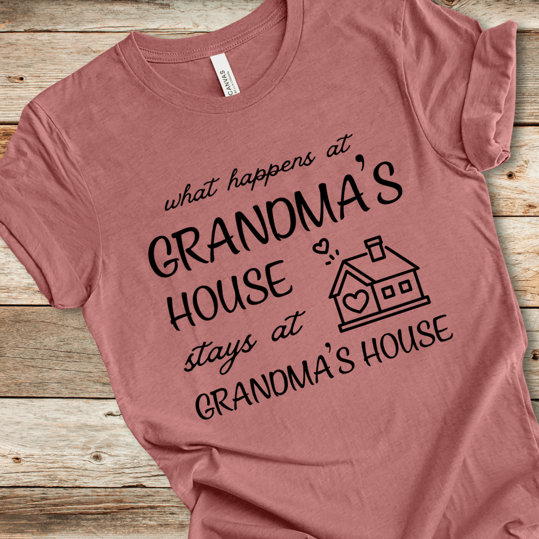 What Happens At Grandma's House Tee