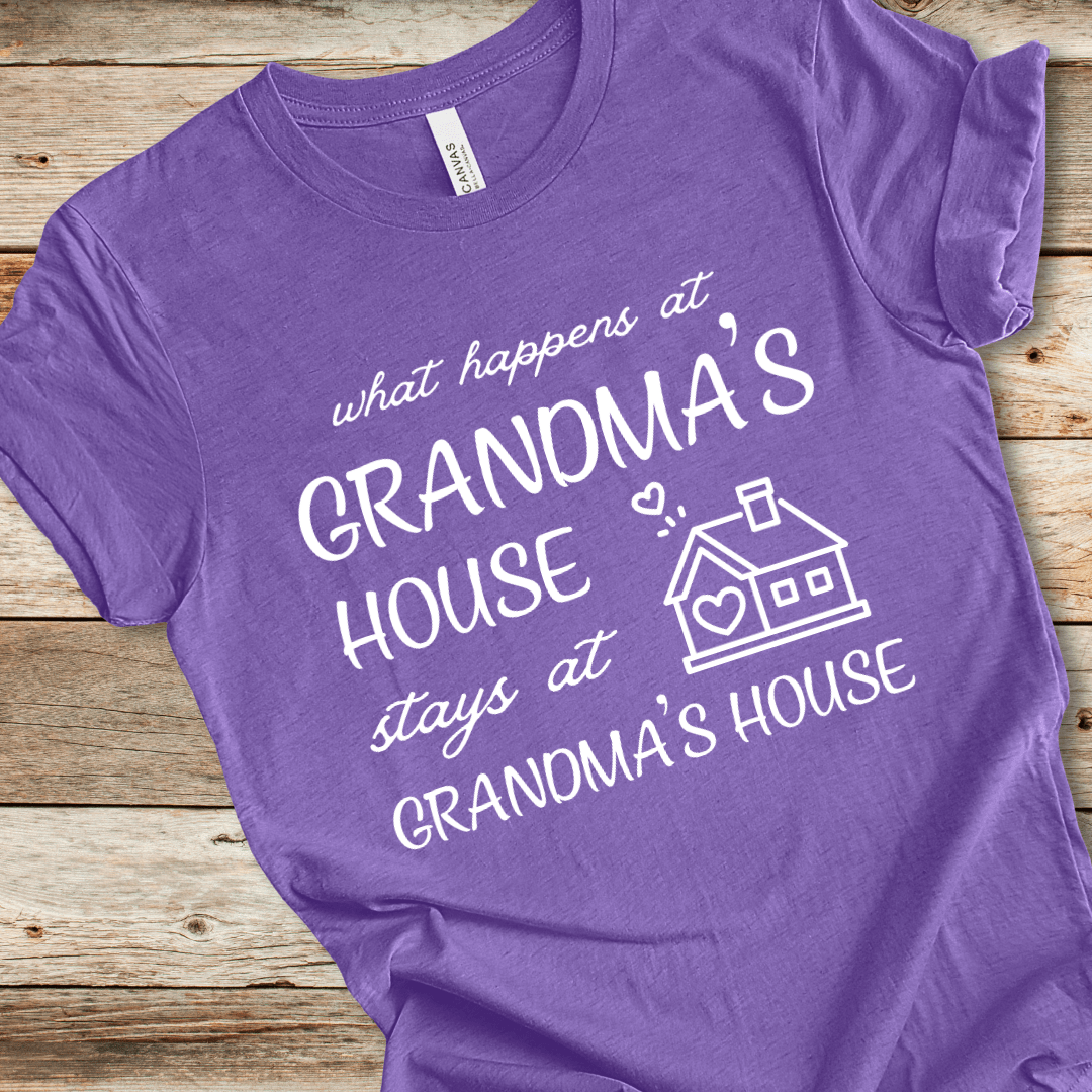 What Happens At Grandma's House Tee
