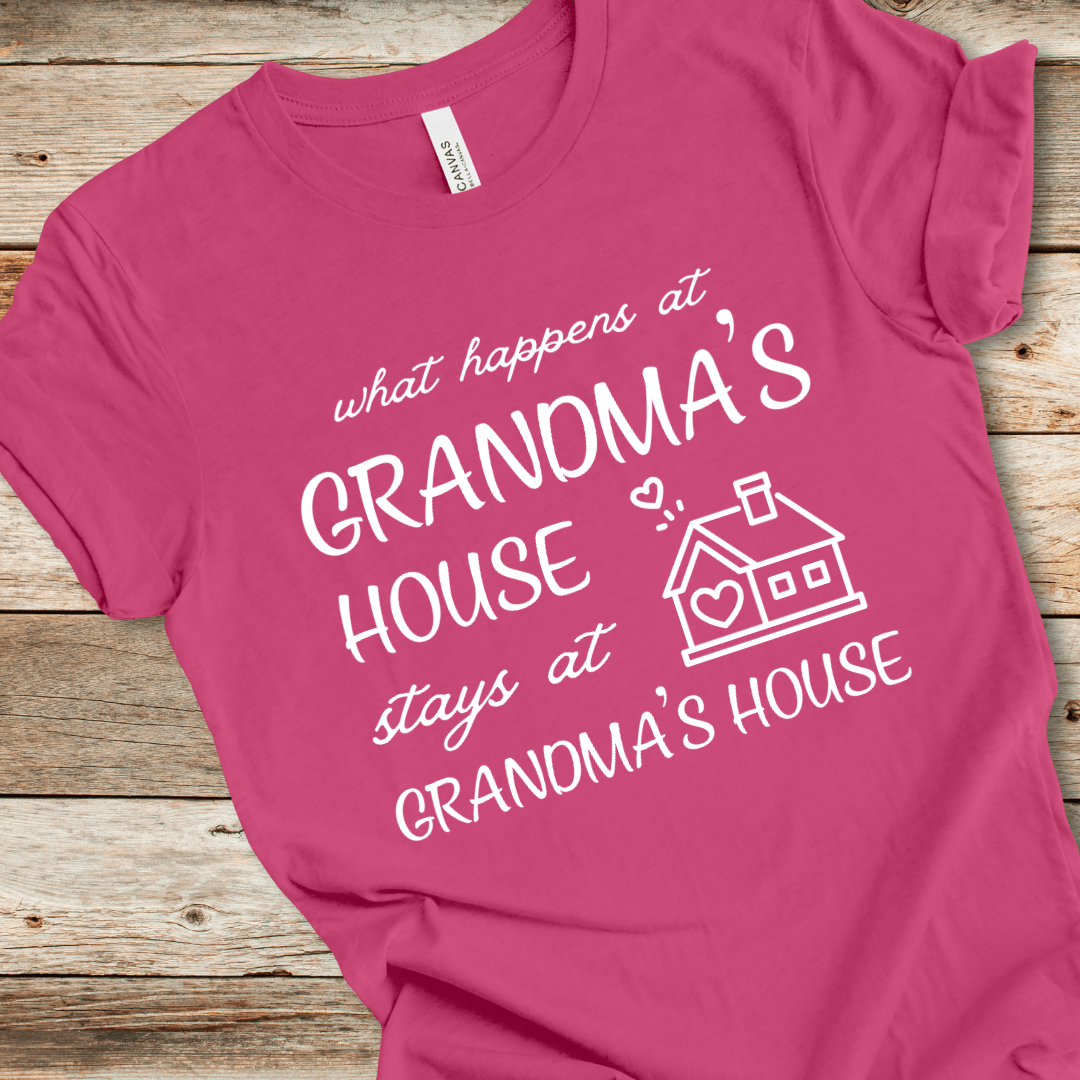 What Happens At Grandma's House Tee