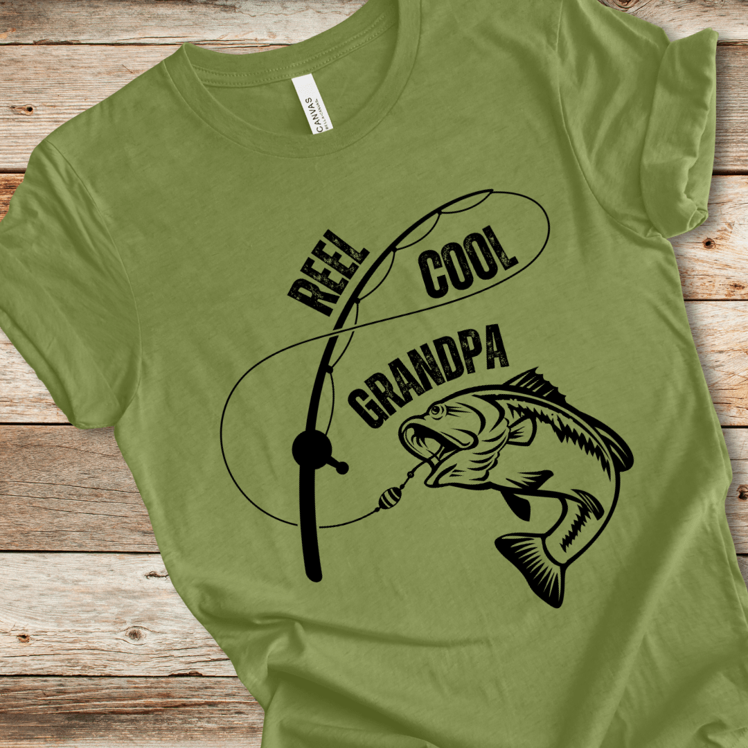 Reel Cool Grandpa Tee