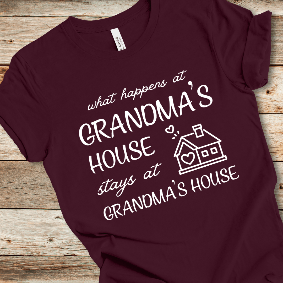 What Happens At Grandma's House Tee
